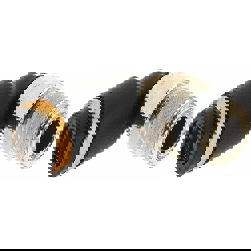 Push-To-Connect Tube Fitting: 90 &deg; Male Elbow, 1/8