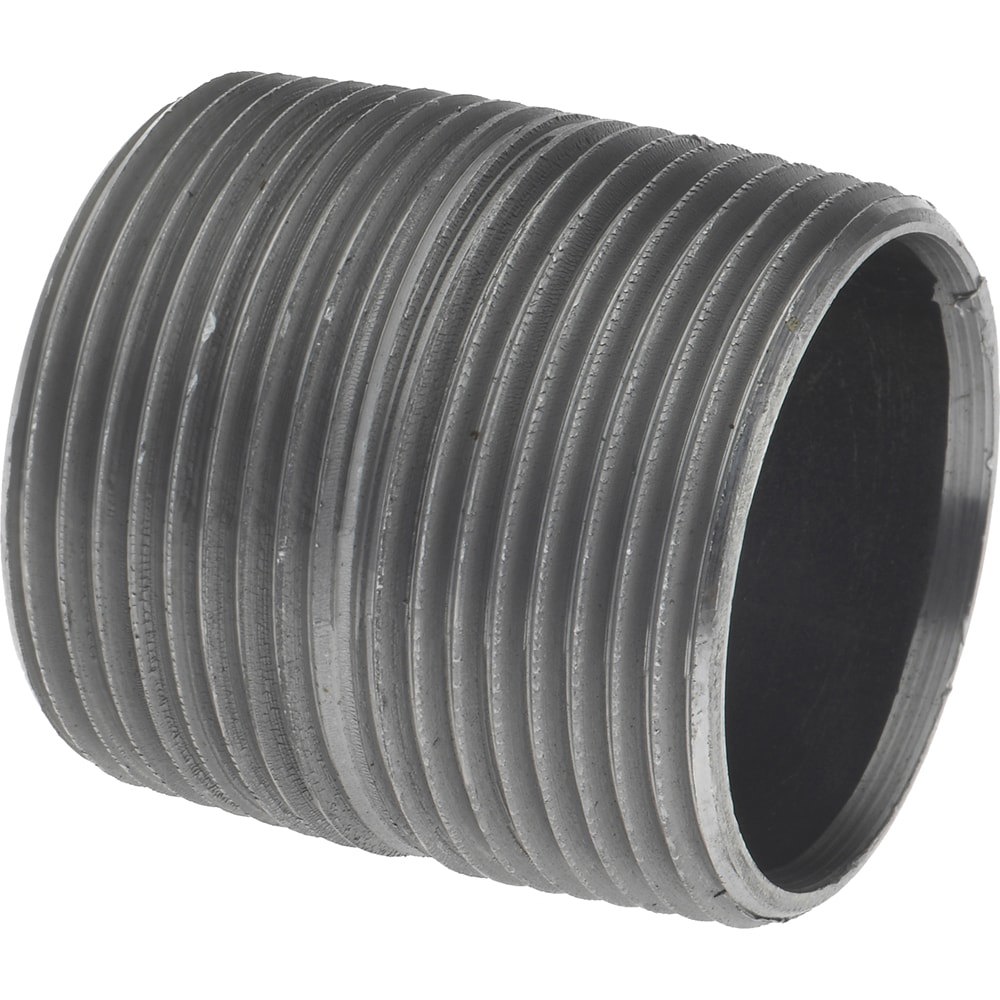 Black Pipe Nipple: 1-1/4