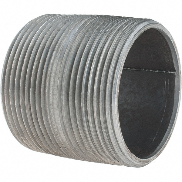 Black Pipe Nipple: 2-1/2