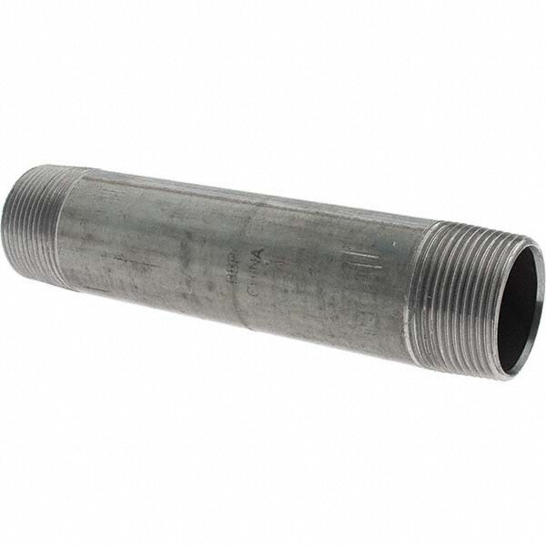 Black Pipe Nipple: 1-1/4
