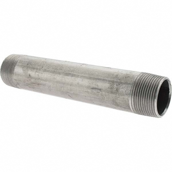 Black Pipe Nipple: 1-1/4