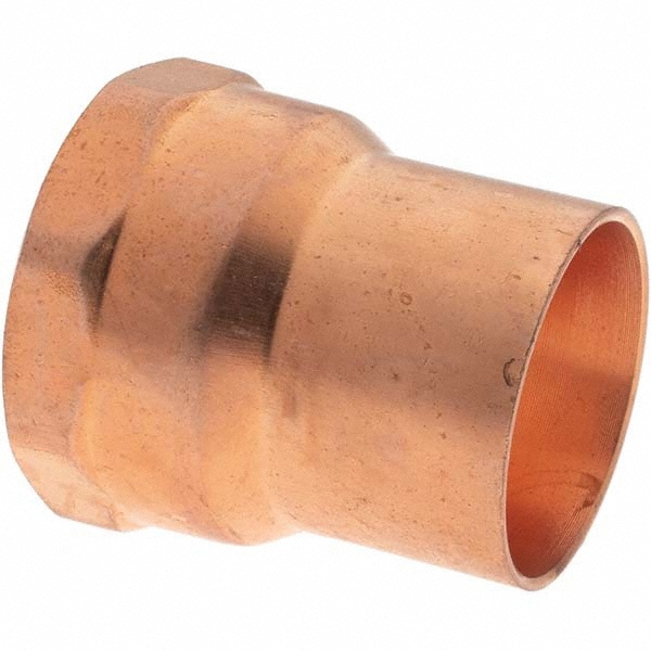 Wrot Copper Pipe Adapter: 1-1/4