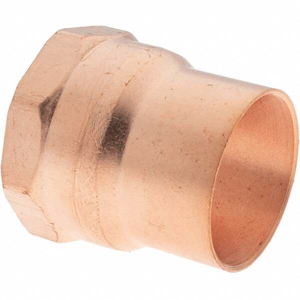 Wrot Copper Pipe Adapter: 1-1/2