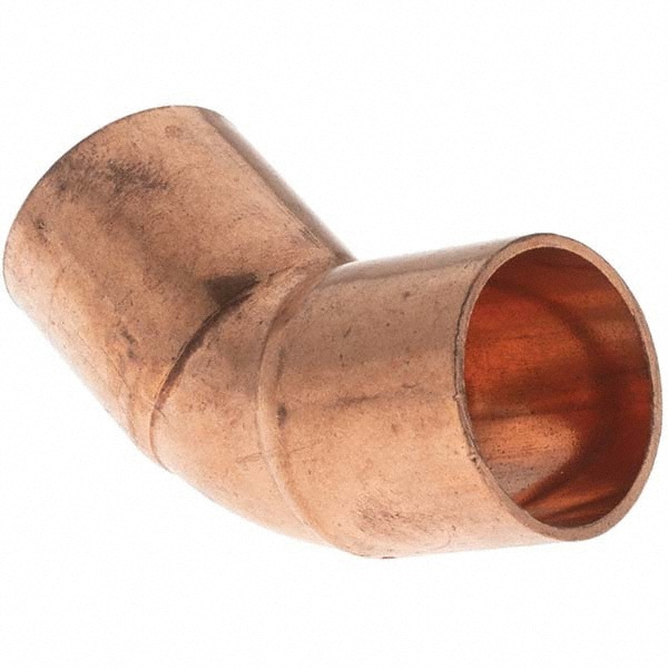 Wrot Copper Pipe 45 &deg; Elbow: 5/8