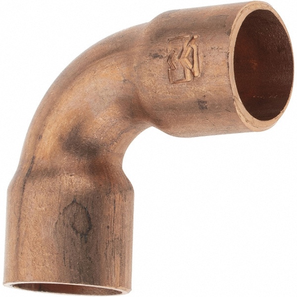 Wrot Copper Pipe 90 &deg; Elbow: 1/4