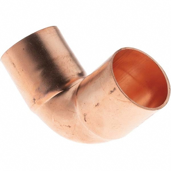 Wrot Copper Pipe 90 &deg; Elbow: 3/4