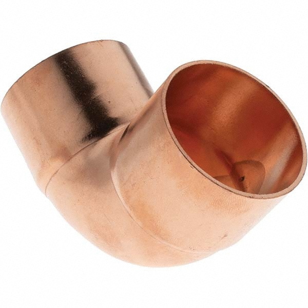 Wrot Copper Pipe 90 &deg; Elbow: 1-1/2