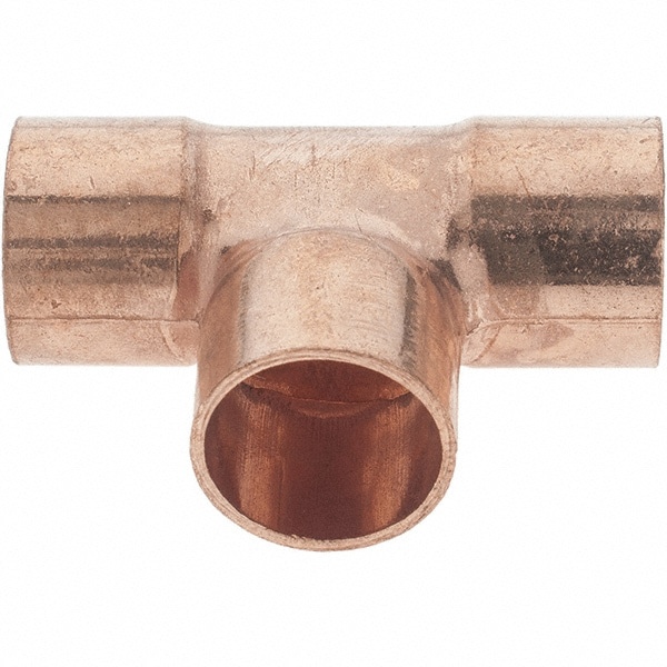Wrot Copper Pipe Tee: 3/8