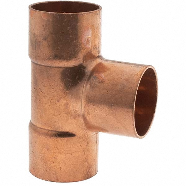 Wrot Copper Pipe Tee: 1-1/4
