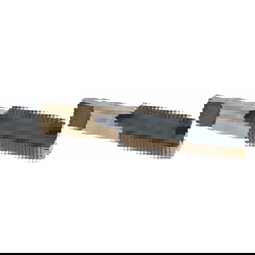 Spiral Point Tap: 3/4-16, UNF, 3 Flutes, Plug, High Speed Steel, Bright Finish