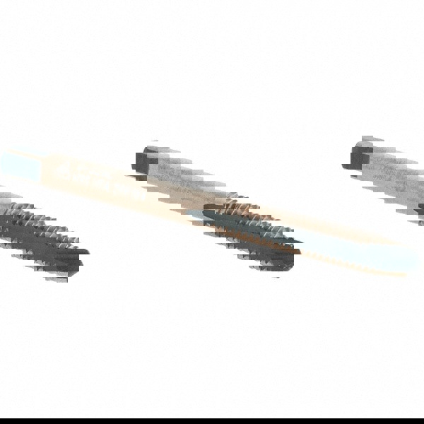 Spiral Point Tap: #8-32, UNC, 2 Flutes, Plug, High Speed Steel, Bright Finish