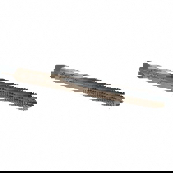 Spiral Point Tap: #10-32 UNF, 2 Flutes, Plug, High Speed Steel, Bright Finish