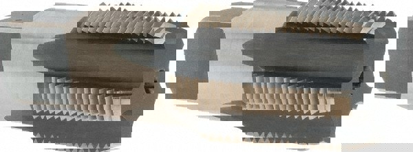 Standard Pipe Tap: 3/4-14, NPT, 5 Flutes, High Speed Steel, Oxide & Gold Finish