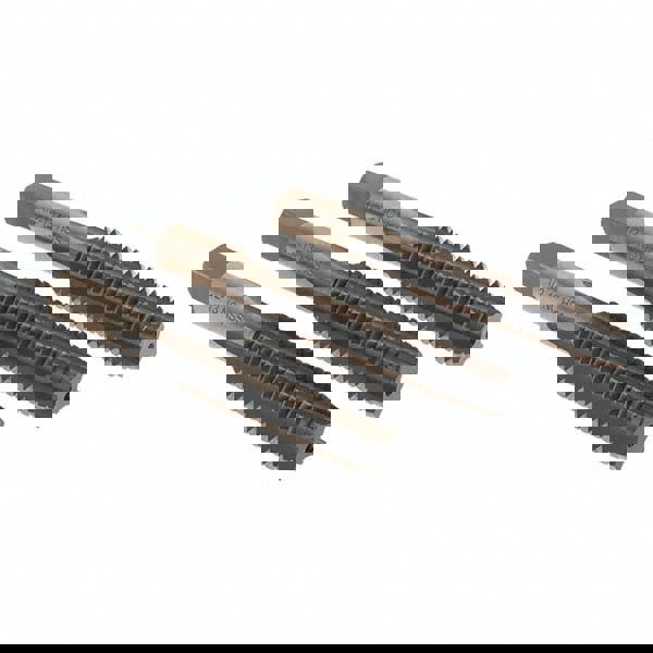 Tap Set: 1/2-13 UNC, 4 Flute, Bottoming Plug & Taper, High Speed Steel, Gold & Oxide Finish