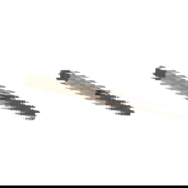 Straight Flute Tap: #4-40 UNC, 3 Flutes, Plug, High Speed Steel, Gold/Oxide Coated