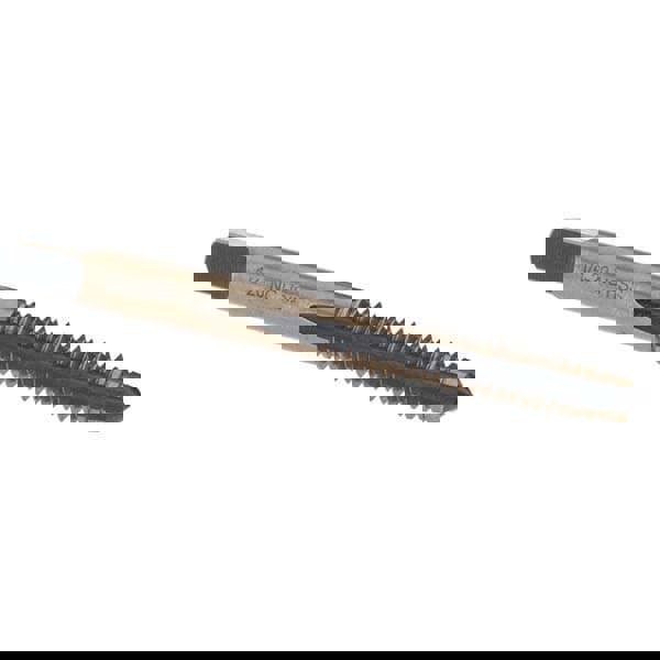 Straight Flute Tap: 1/4-20 UNC, 4 Flutes, Taper, High Speed Steel, Gold/Oxide Coated