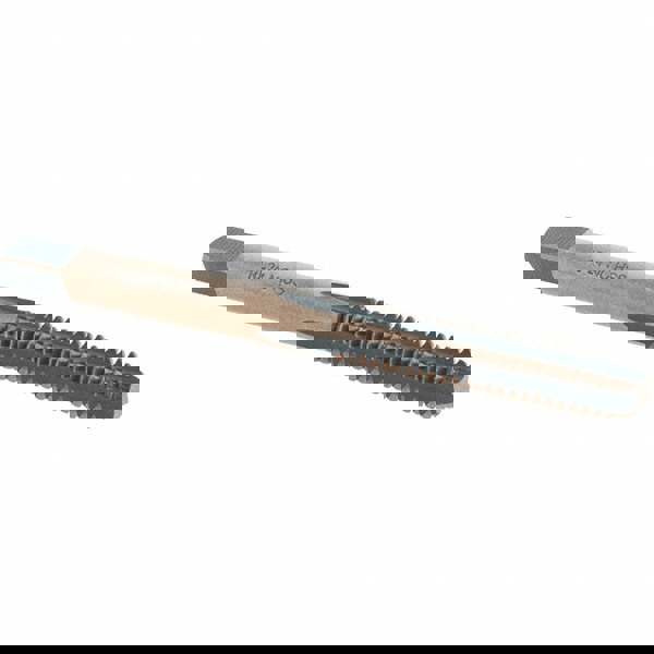 Straight Flute Tap: #10-24 UNC, 4 Flutes, Bottoming, High Speed Steel, Gold/Oxide Coated