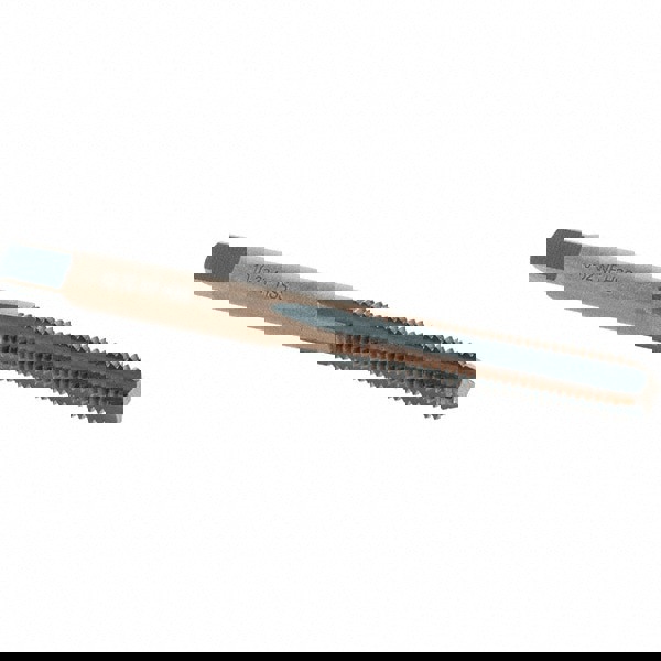 Straight Flute Tap: #10-32 UNF, 4 Flutes, Bottoming, High Speed Steel, Gold/Oxide Coated