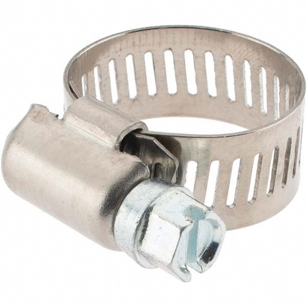 Worm Gear Clamp: SAE 8, 1/2 to 29/32