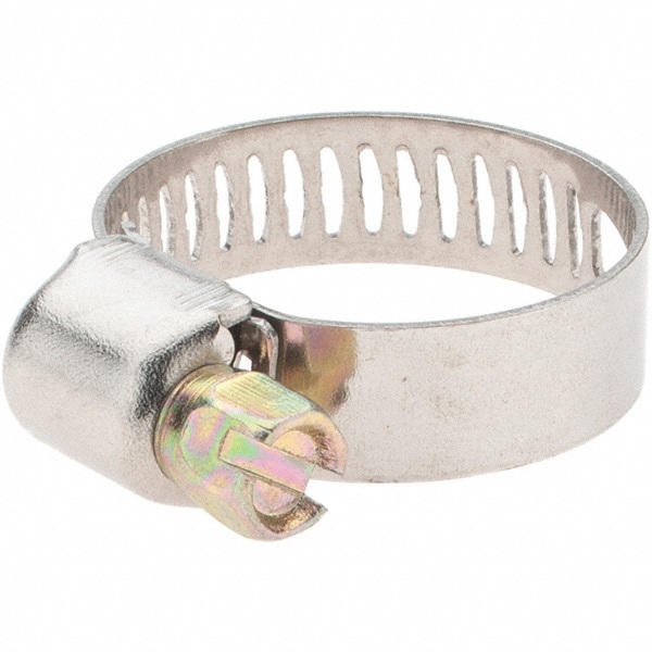 Worm Gear Clamp: SAE 8, 1/2 to 29/32