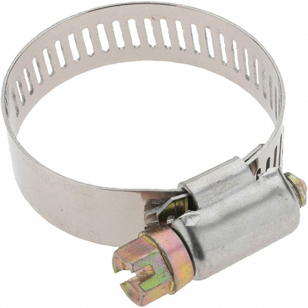 Worm Gear Clamp: SAE 16, 13/16 to 1-1/2