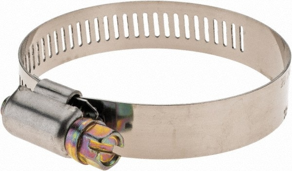 Worm Gear Clamp: SAE 28, 1-5/16 to 2-1/4
