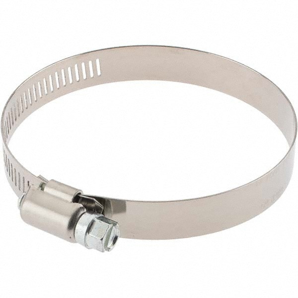 Worm Gear Clamp: SAE 44, 2-5/16 to 3-1/4