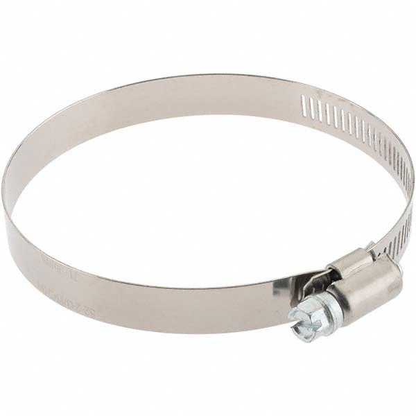 Worm Gear Clamp: SAE 52, 2-13/16 to 3-3/4