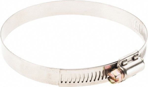 Worm Gear Clamp: SAE 60, 3-5/16 to 4-1/4