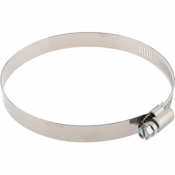 Worm Gear Clamp: SAE 64, 3-9/16 to 4-1/2