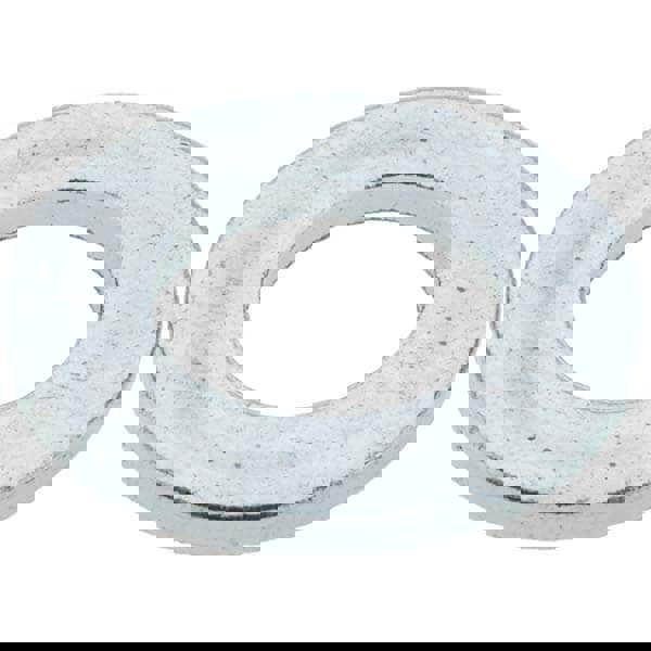 M12 Screw Standard Flat Washer: Steel, Zinc-Plated