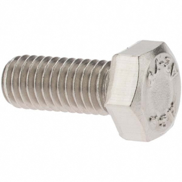 Hex Head Cap Screw: M5 x 0.80 x 12 mm, Grade 18-8 & Austenitic Grade A2 Stainless Steel