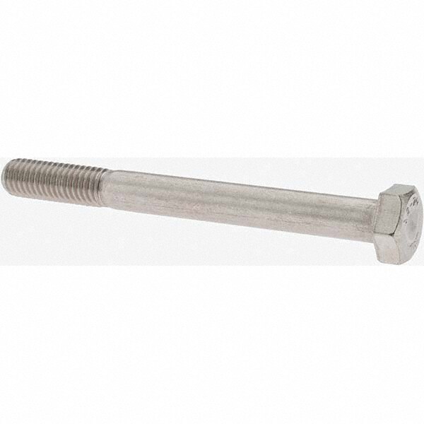 Hex Head Cap Screw: M8 x 1.25 x 80 mm, Grade 18-8 & Austenitic Grade A2 Stainless Steel