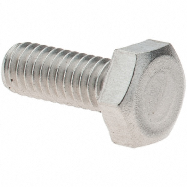 Hex Head Cap Screw: M4 x 0.70 x 10 mm, Grade 316 & Austenitic Grade A4 Stainless Steel, Uncoated