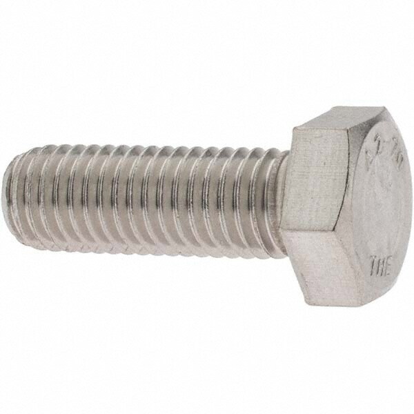 Hex Head Cap Screw: M12 x 1.75 x 35 mm, Grade 18-8 & Austenitic Grade A2 Stainless Steel