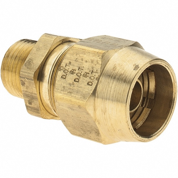 1/2 MNPT, Reusable Hose Male Fitting