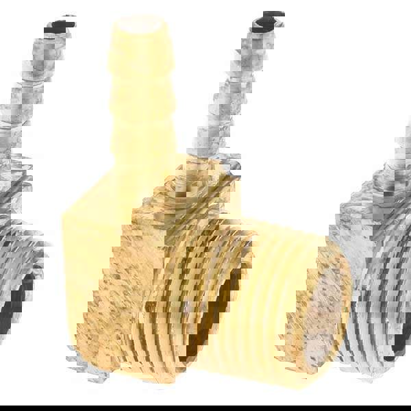 Barbed Hose Fitting: 3/8