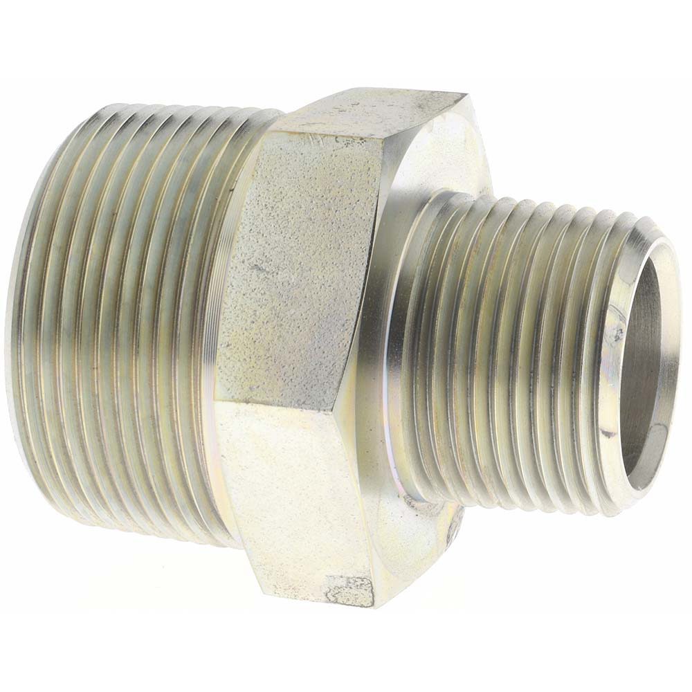 Industrial Pipe Nipple: 1-1/2 x 1 Male T