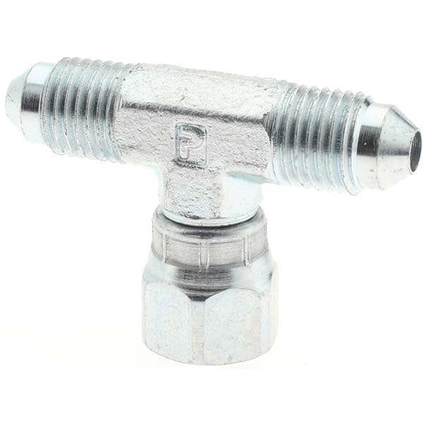 Steel Flared Tube Male Branch Tee: 1/4