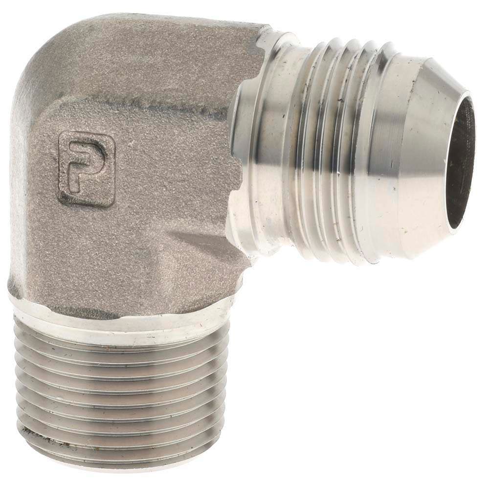 Stainless Steel Flared Tube 90 &deg; Elb