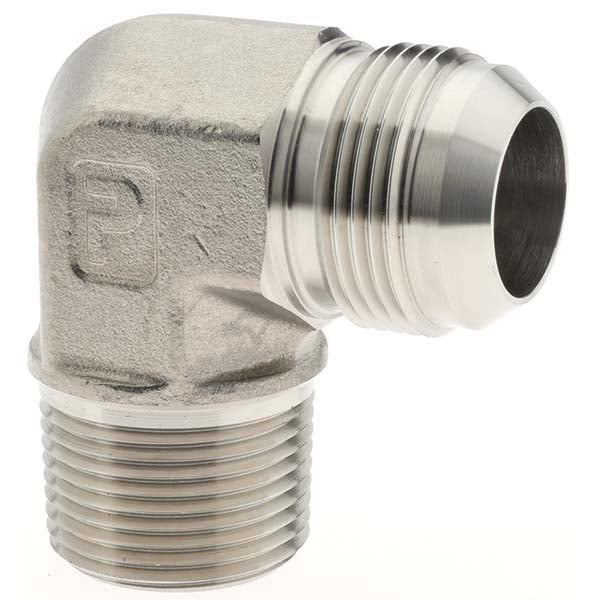Stainless Steel Flared Tube 90 &deg; Elb