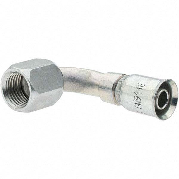 Hydraulic Hose Female JIC Swivel 90 &deg