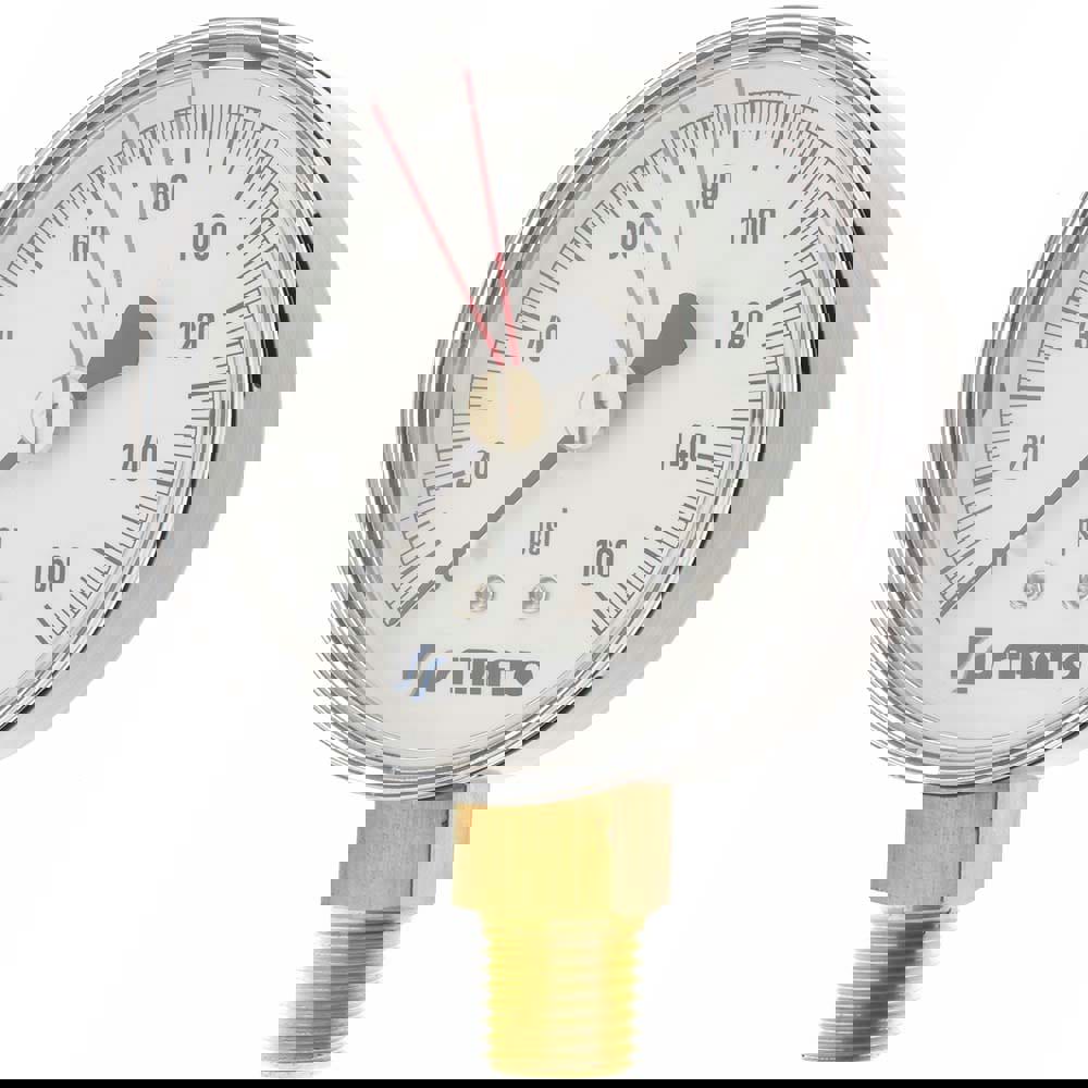 Pressure Gauge: 2-1/2