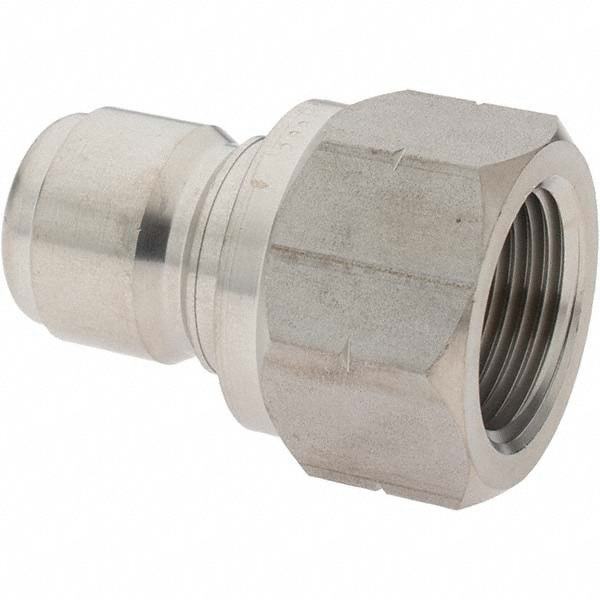 Hydraulic Hose Coupler: 12 mm, 3/4-14, 3,000 psi