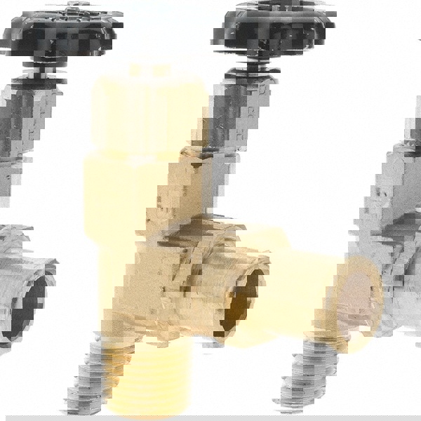 Hose I.D. x MNPTF End Connection Brass Truck Valve