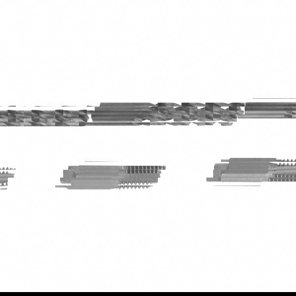 Tap & Drill Set: 3/8-16 Taps, 5/16