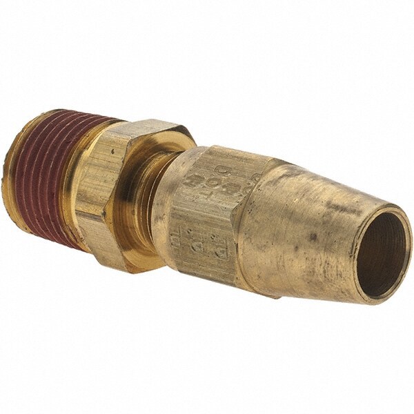 Compression Tube Connector: 3/8-18
