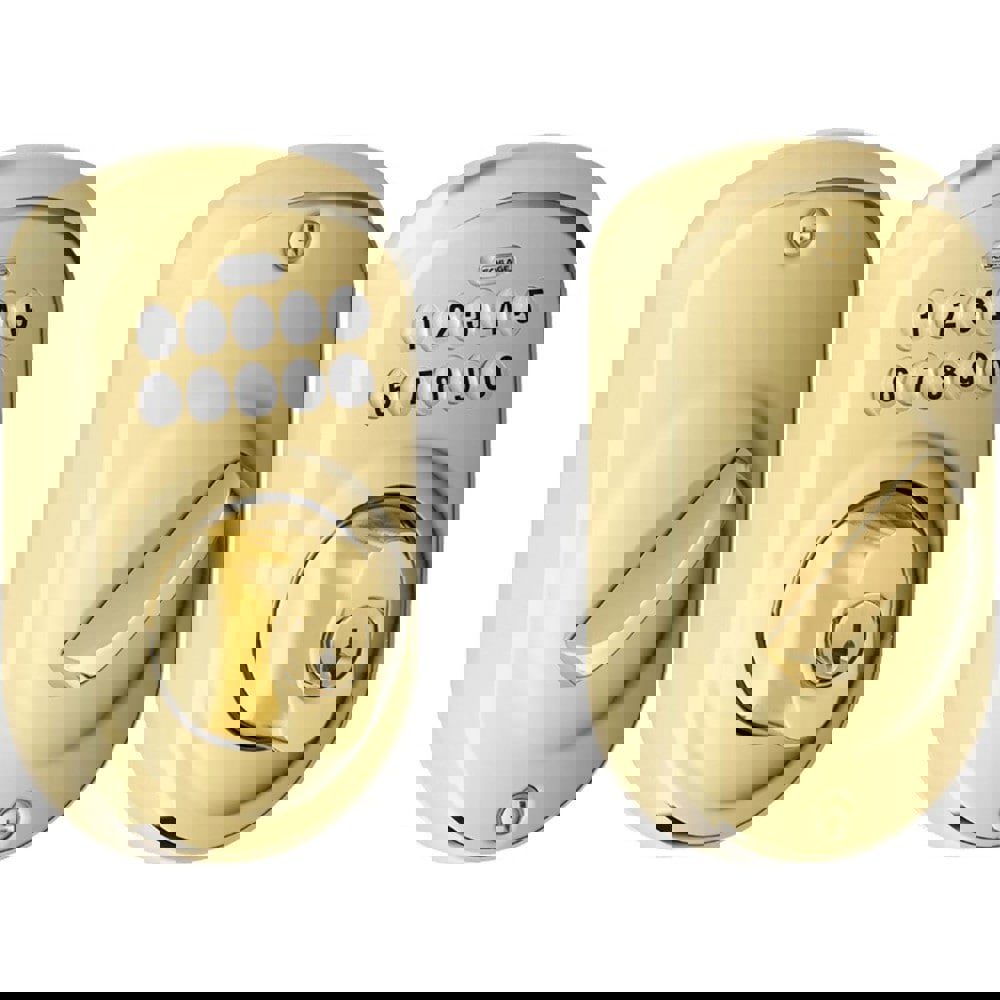 Deadbolts; Deadbolt Type: Deadbolt ; Lock Type: Single Cylinder ; Key Type: Key Codeable ; Mount Type: Surface ; Material: Metal ; Minimum Door Thickness: 1.375in