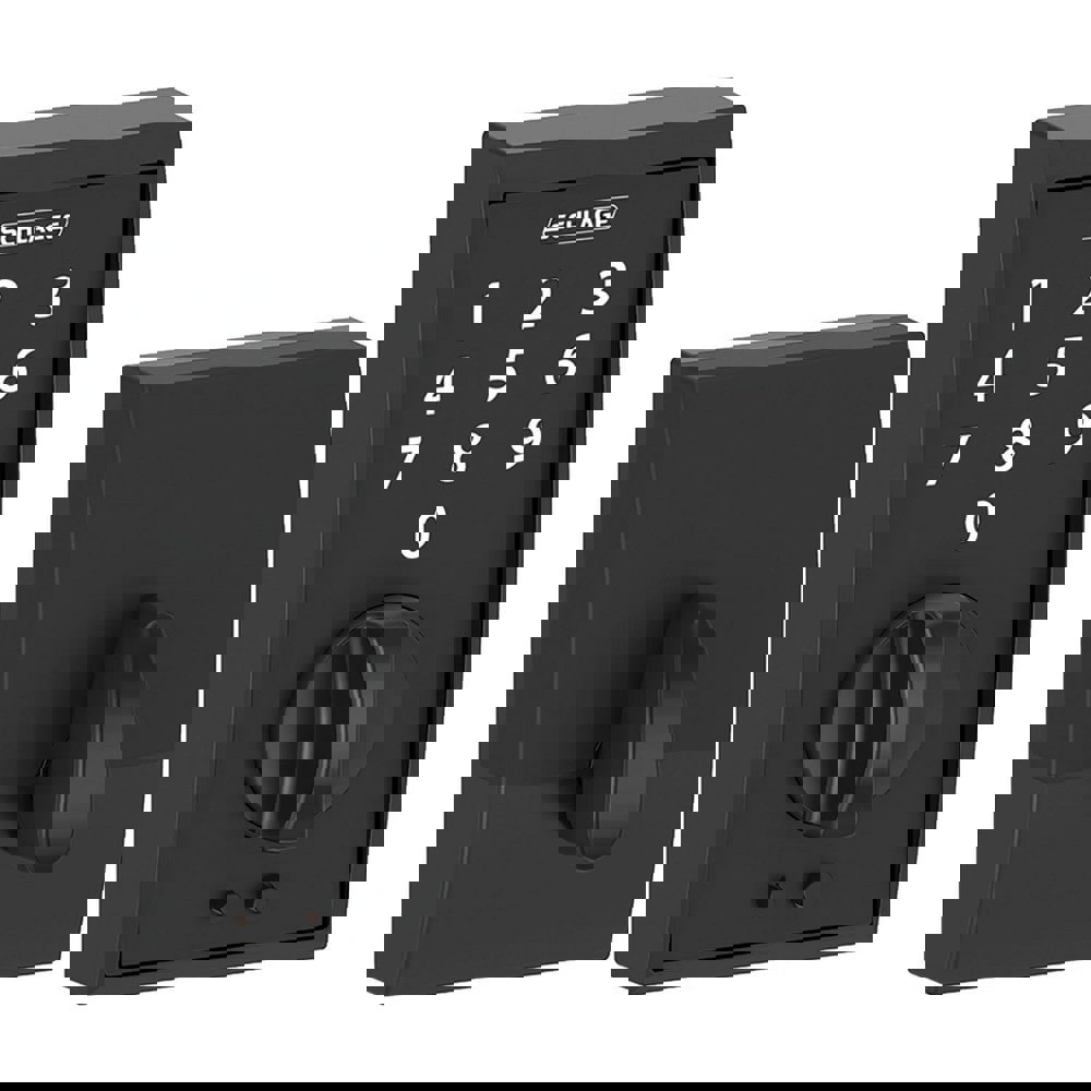 Deadbolts; Deadbolt Type: Electric Bolt ; Lock Type: Keyless ; Key Type: Key Codeable ; Mount Type: Through Hole ; Material: Zinc ; Minimum Door Thickness: 1.375in