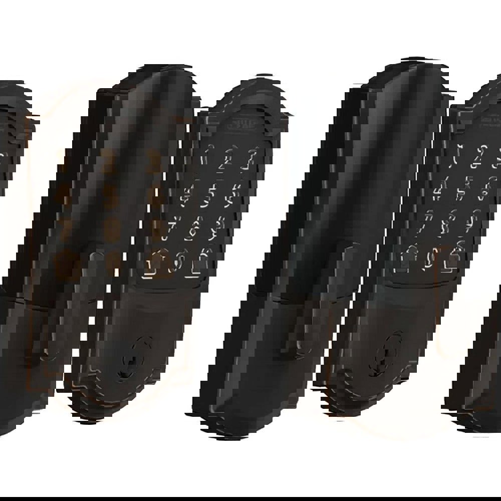 Deadbolts; Deadbolt Type: Deadlatch ; Lock Type: Single Cylinder ; Key Type: Key Codeable ; Mount Type: Surface ; Material: Metal ; Minimum Door Thickness: 1.375in